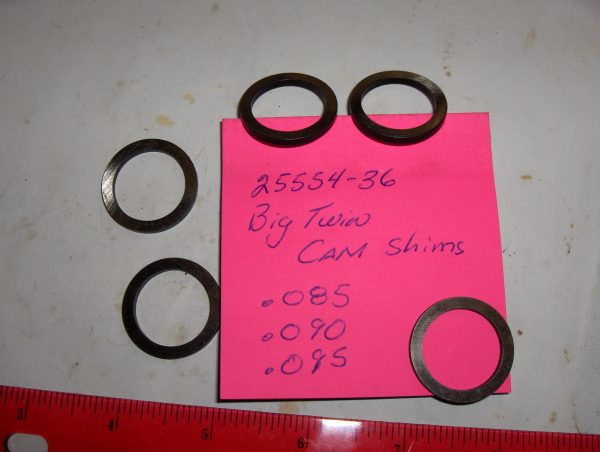Harley Knucklehead,Panhead,Shovelhead,Evo Cam Shims 1936-98
