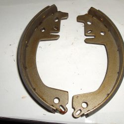 Harley Panhead,Shovelhead,Rear Brake Shoes with Linings  1963-72. P/N 41801-63