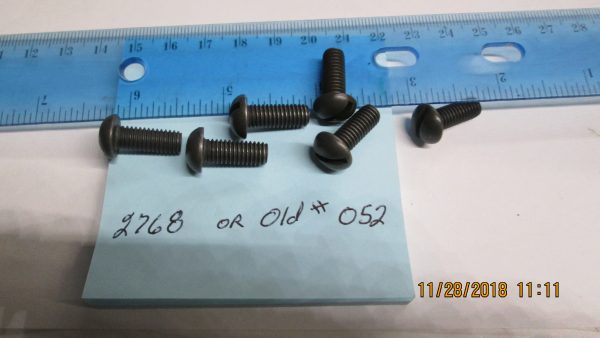 Harley,Knucklehead,Panhead,Flathead Parkerized Screw P/N 2768 or Old # 052 - Image 2
