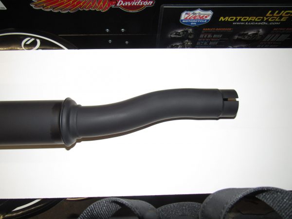 Harley 45 Flathead WL,WLA,WLC Black Replica Muffler  1932-52  P/N 1035-40M - Image 7