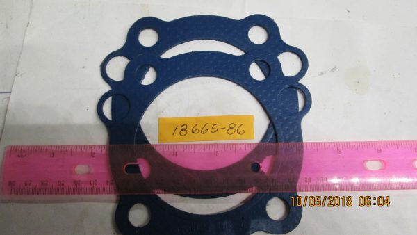 Harley XLH 1100CC Sportster Blue Teflon Head Gaskets 1986-87 P/N 16665-86A - Image 3