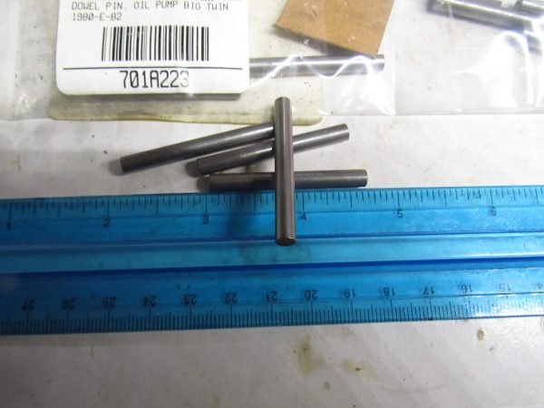 Harley Shovelhead Oil Pump Dowel Pins   1980-82