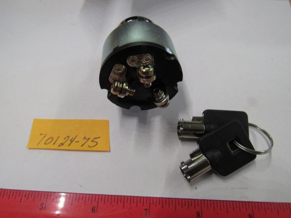 Harley Shovel,Sportsters,Custom Chrome Ignition Key Switch 1973-76 P/N 71425-77 - Image 2