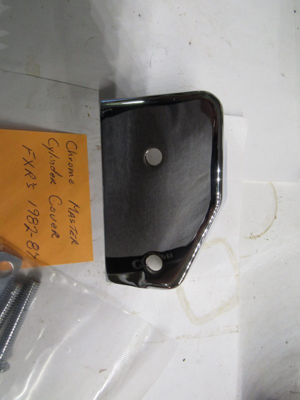 Harley FXR Shovelhead,Evo Rear Chrome Master Cylinder Cover 1982-87 - Image 6