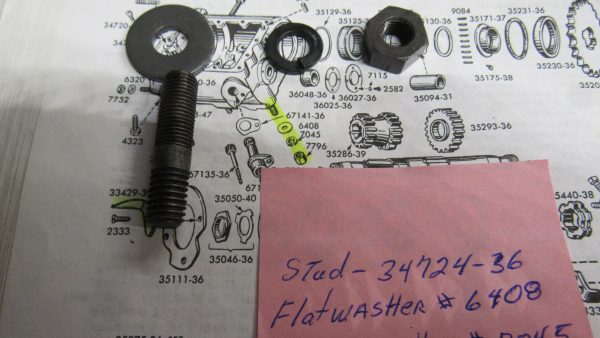 Harley Knuckle,Pan,Shovel 4 Speed Transmission Stud Kit 1936-UP??