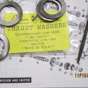 Harley Sportster Low Gear Countershaft Thrust Washer .065 P/N 35825-52