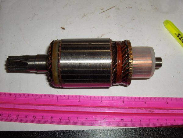HARLEY SHOVELHEAD SPORTSTER HITACHI STARTER ARMATURE 1974-88 - Image 3