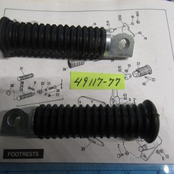 Harley Shovelhead Sportster,Evo Passenger Footpeg Set  1977-up??