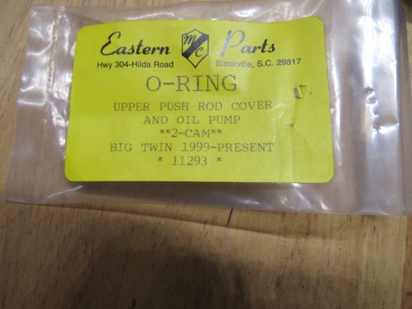 Harley Twin Cam Upper Push Rod Cover O-Rings. 1999-up?? P/N 11293 - Image 2