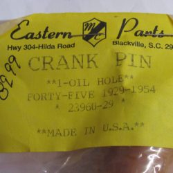 Harley 45 Flathead Solo and Servi-car Crank Pin  1929-73 P/N 23960-29