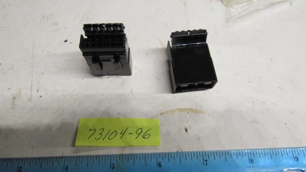 Harley Evolution,Twin Cam Amp Socket Wiring Housing 6-Position P/N 73104-96 - Image 3