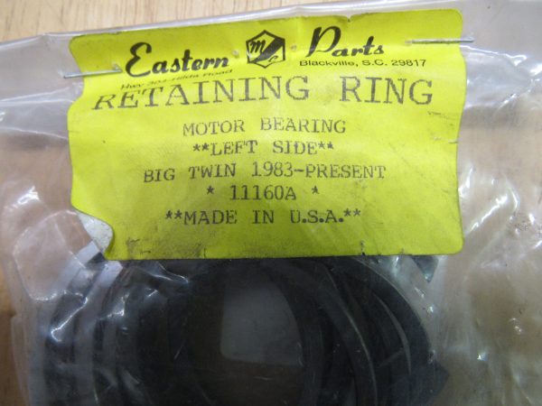 Harley Shovelhead,Evo.Twin Cam Left Side Motor Bearing Retainer. P/N 11160A