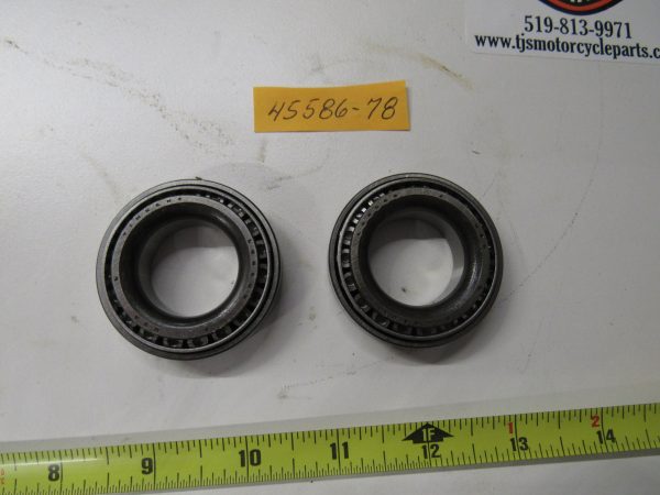 Harley Sportster Fork Neck Cup Bearing & Race  1978-81 P/N 45586-78