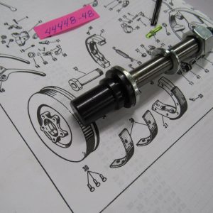Harley Panhead,Shovel,Servi-car Front Brake Shoe Pivot Stud Kit. 1949-71.P/N 44448-48