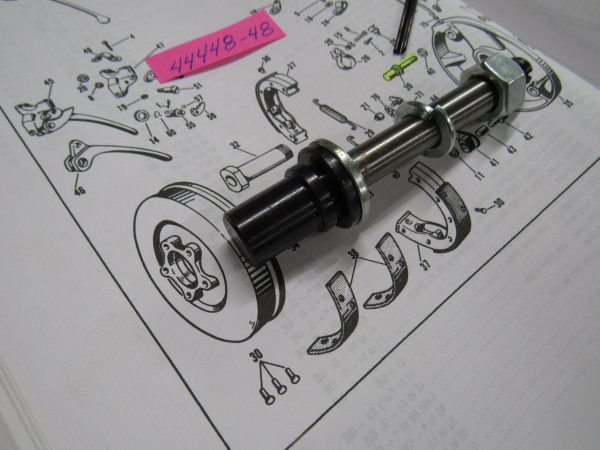 Harley Panhead,Shovel,Servi-car Front Brake Shoe Pivot Stud Kit. 1949-71.P/N 44448-48