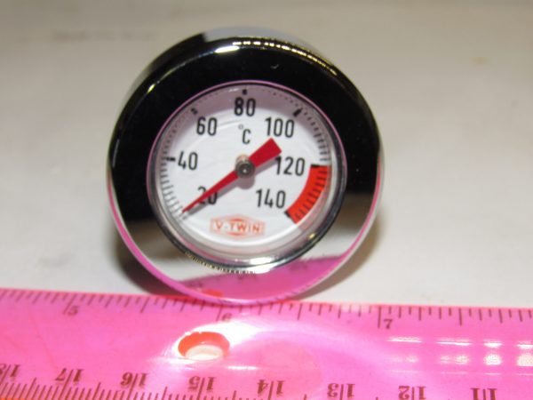 Harley Twin Cam Softail Oil Tank Temp Guage.. 2000-06 **Celsius**