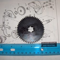 Harley Shovelhead Starter Shaft Gear.  1965-84