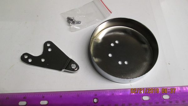 Harley Panhead,Shovelhead Chrome Ratchet Top Cover & Lever. 1952-73 - Image 2