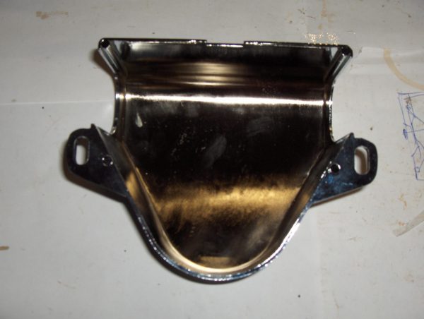 Harley Panhead,Shovelhead,Servi-car Chrome Handlebar Riser Cover 1960-79 - Image 3