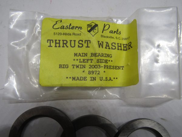 Harley Twin Cam Main Bearing Thrust Washer*Left Side* 2003-UP? P/N 8972 - Image 2