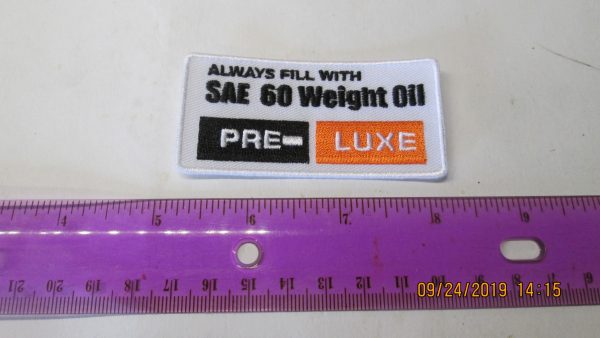 Harley,Indian, Vintage Style "PRE-LUXE" Motorcycle Jacket Patch