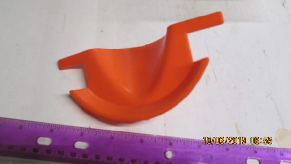 Harley Twin Cam Orange Primary Oil Fill Funnel 2006-UP P/N 63797-10 - Image 2