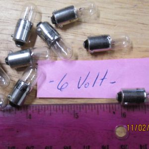 Harley Knuckle,Flathead,Pan Mini Bulb for Speedometer *6 VOLT*  P/N 71030-47