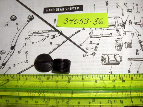 Harley Knucklehead,Panhead,45 Tranny Cap Screw....P/N 34053-36 - Image 2