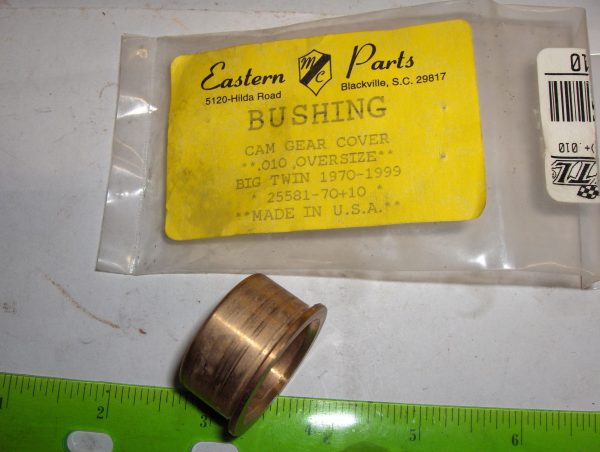 Harley Shovelhead,Evo, Cam Gear Cover Bushing  +.010 P/N 25581-70+.10
