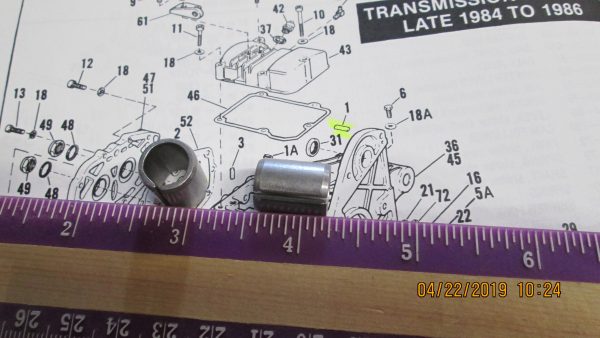 Harley Evo's and Sportster Transmission Roll Pin.. P/N 336