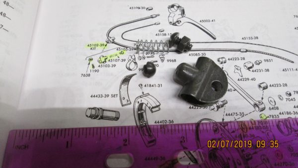 Harley Knucklehead,Panhead,Flathead Cable Oiler Kit 1939-57 P/N 45102-39 or Old # 4140-39 - Image 3