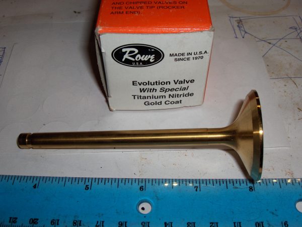Harley Big Twin Evolution,Twin Cam Rowe Exhaust Valve.. - Image 5