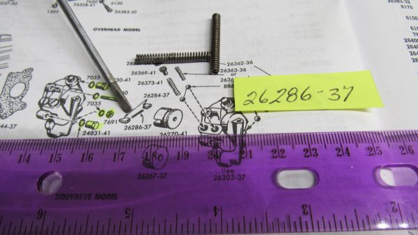 Harley 45 Flathead & Servi-Car Oil Pump Feed Vanes Springs 1937-73 P/N 26286-37 - Image 2