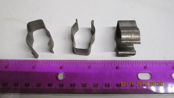Harley Panhead Handlebar Wiring,Cable Clamp *Raw Metal* 1951-UP?? Part # 9976 - Image 3