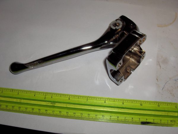 Harley Shovelhead,Sportster Chrome Clutch Lever Assembly  1973-81 - Image 3