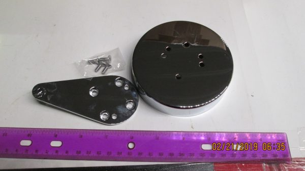 Harley Panhead, Chrome Ratchet Top Cover & Lever. 1974-78
