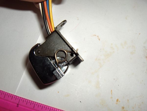 Shovelhead,Evo, Sportster, Chrome Dimmer & Horn Switch 1982-95 P/N 71597-92C - Image 2