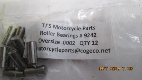 Harley 45 Flathead Right Side Case Bearings.,Servi-car.. Part # 9242