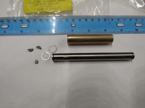 Harley,Knucklehead,Panhead,Shovel Oil Pump Shaft Kit. 1936-67