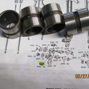 Harley Knuckle,Pan,WLC,Servi-Car Springer Rocker Bushings 1930-48 P/N 45667-30