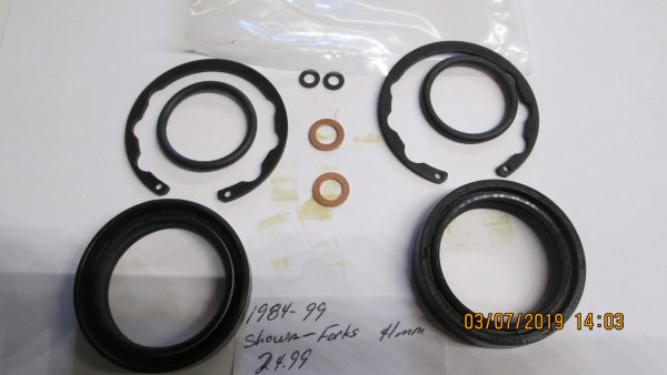 Harley Big Twin Evolution Showa Front Fork Seal Kit 1984-1999 - Image 4