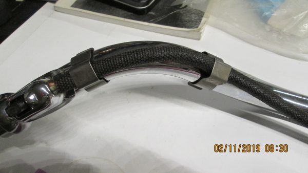 Harley Panhead Handlebar Wiring,Cable Clamp *Raw Metal* 1951-UP?? Part # 9976 - Image 4