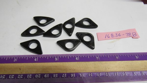 Harley Shovelhead Black Cylinder Base Stud Spacers 1978-84 P/N 16836-78B