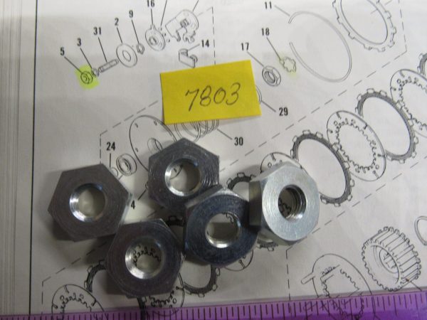 Harley Sportster Clutch Adjusting Screw Nut  1971-84  P/N 7803