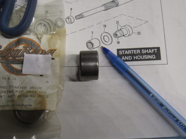 Harley,Shovelhead,Sportster Evolution Primary Cover Starter Shaft Bearing - Image 3