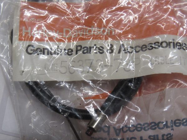 Harley Aermacchi 90-Z Oil Pump Cable Assembly P/N 56373-73P **NOS** - Image 2