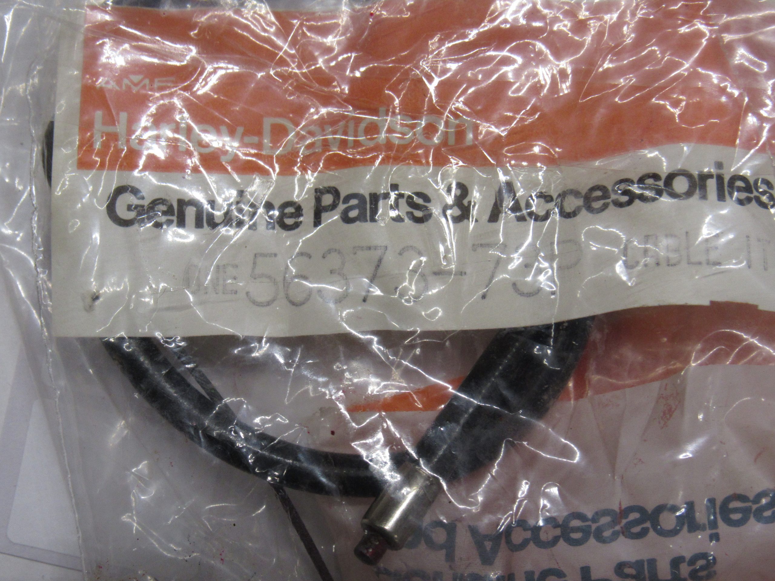 Harley Aermacchi 90-Z Oil Pump Cable Assembly P/N 56373-73P **NOS** - Image 2