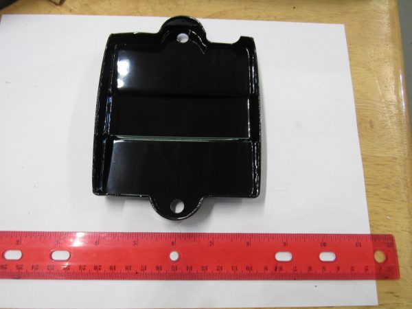 Harley Knuckle,Panhead Black Battery Top Cover 1936-64 P/N 66373-36 - Image 2