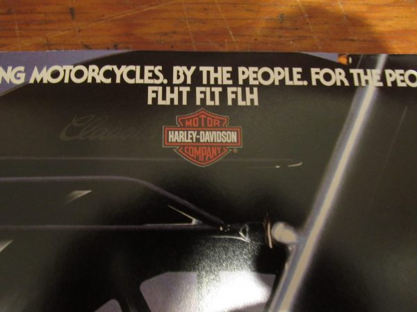 Harley Shovelhead,1982 Sales Brochure FLHT,FLT,FLH?*NOS* - Image 4