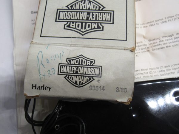 Genuine Harley?Sound System Timer Module & Weather Shield FLT FXRD 1984-86 - Image 4
